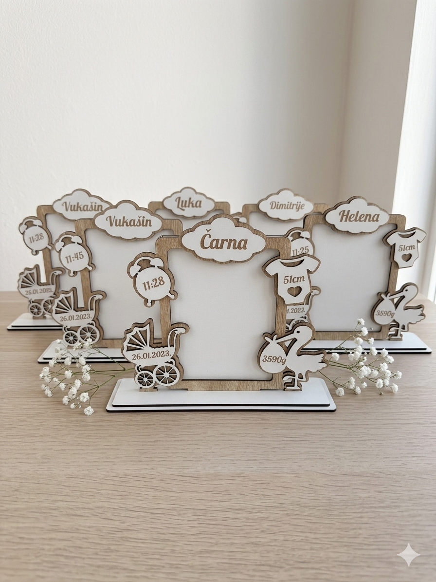 Personalizovani bebi ram