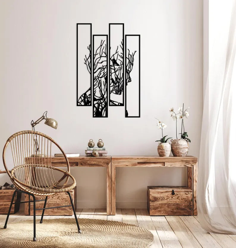 Zidna Dekoracija – Četvorodelna Umetnost u Vašem Domu