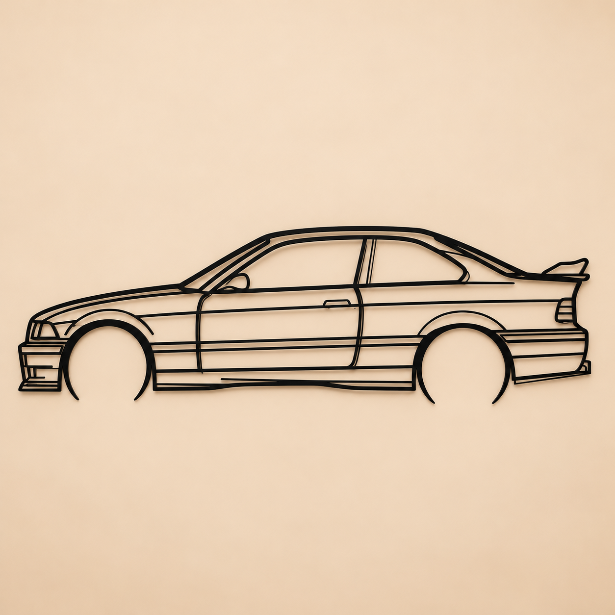 Auto siluete za zid – 70 cm - Image 6
