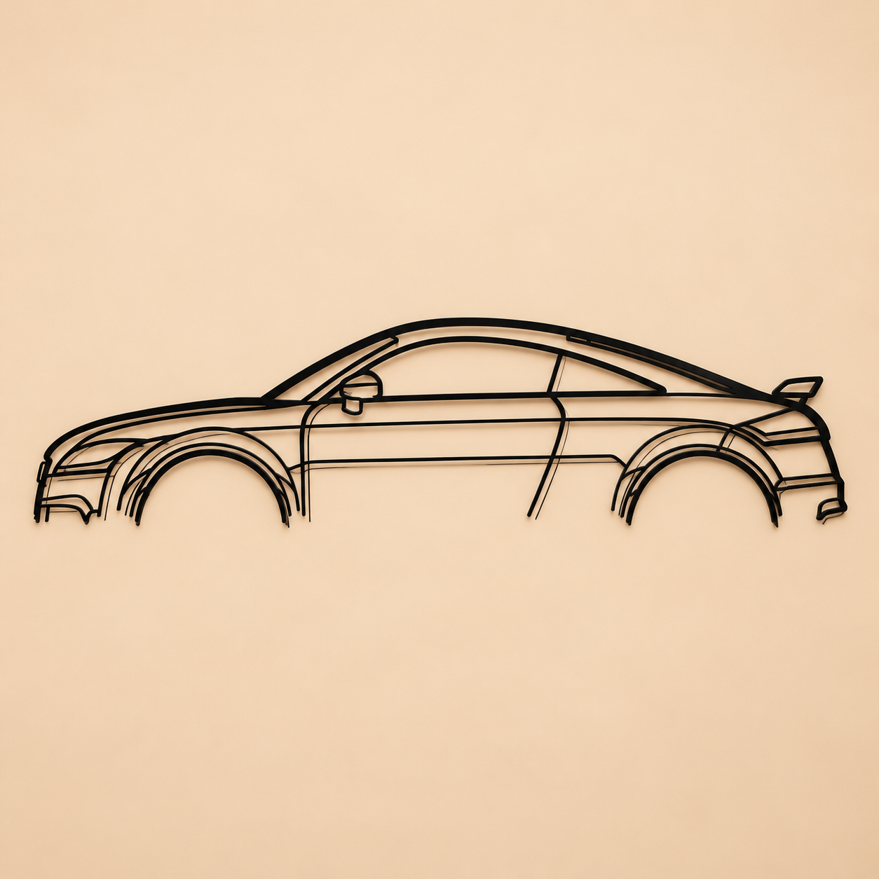Auto siluete za zid – 70 cm - Image 3